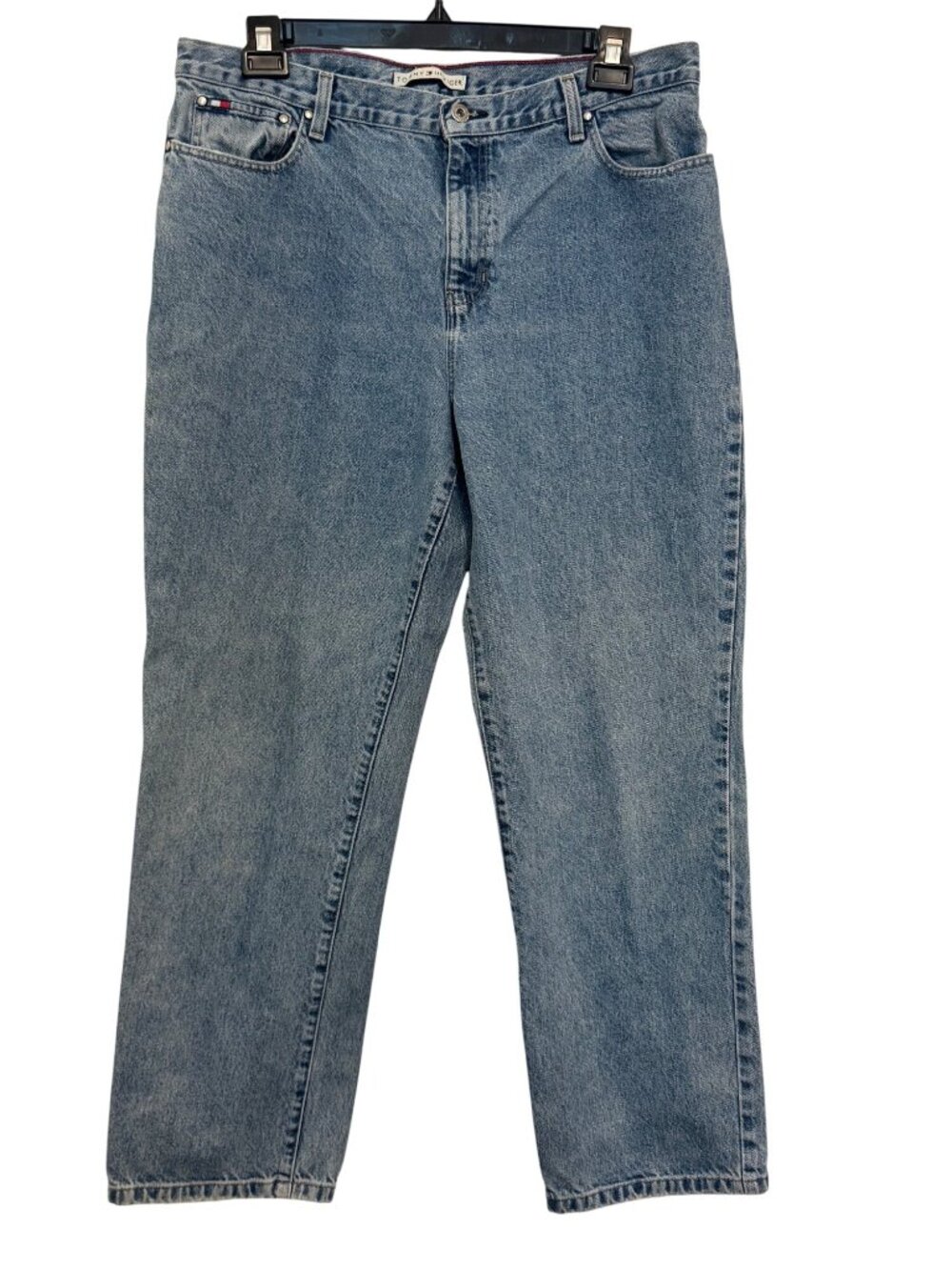 vintage Tommy Hilfiger Womens  jeans Blue Denim Size 16 100% Cotton